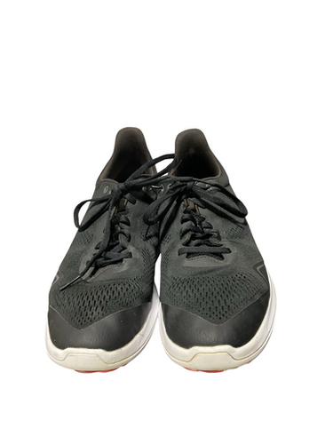 Used Foot Joy FLEX Mens Golf Shoes Black Senior 9 11834-S000046267