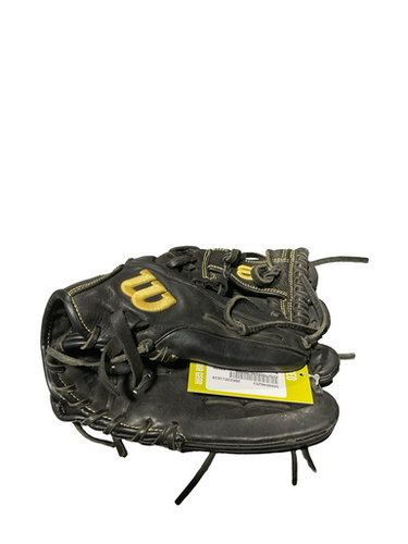Used Wilson BLK A950 GLOVE BB/SB Glove RH Throw Black 11 1/2" 11834-S000046253