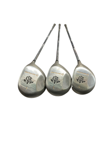 Used Dunlop 3PC WOOD SET Golf Accessory 11834-S000046249