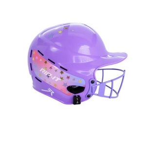 New LAVENDER PLAY BALL STARLIGHT SOFTBALL HELMET 11834-RIPPBH-SL-LAV