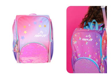 New PINK PLAY BALL STARLIGHT BACKPACK 11834-RIPPBPACK-SL-PK