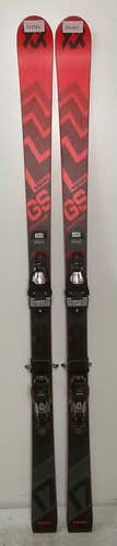 Kid's 2025 Volkl 158cm Racetiger GS Jr Demo Skis With Marker Comp 10 Bindings (Used)(SY2724)