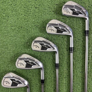 Callaway Apex CF 19 Iron Set 6-PW Project X Catalyst 60 5.5 Regular Flex