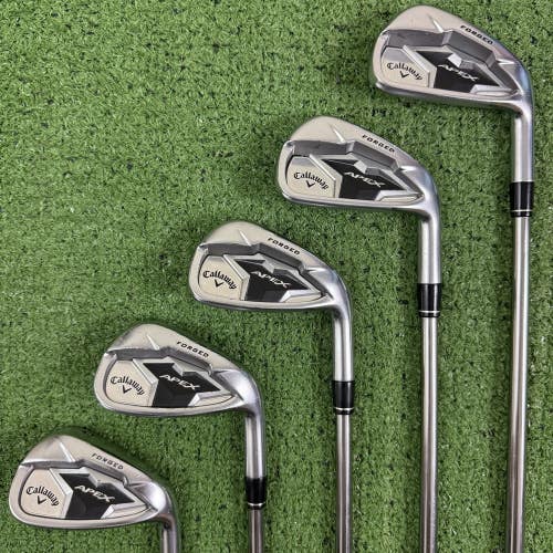 Callaway Apex CF 19 Iron Set 6-PW Project X Catalyst 60 5.5 Regular Flex