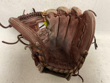 Used Wilson A2000 1787 Baseball Glove RH Throw Brown 11 3/4" 11855-S000199026