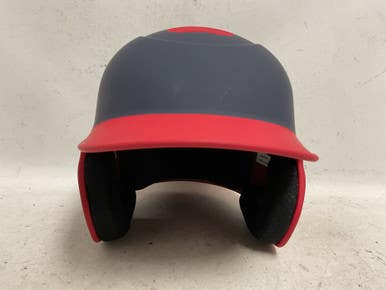 Used BoomBah BBH2-SR Batting Helmet No Mask Navy Blue And Red M/L 11855-S000199021