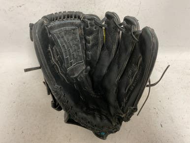 Used Easton Black Pearl BP1250FP RH Throw Fastpitch Gloves Black 12 1/2" 11855-S000199018
