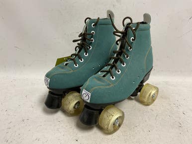Used Senior Roller Quad Skates Teal Senior 7 11855-S000198999