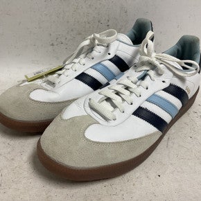 Used Adidas Samba JP8650 Mens Golf Shoes White Senior 11.5 11855-S000198989