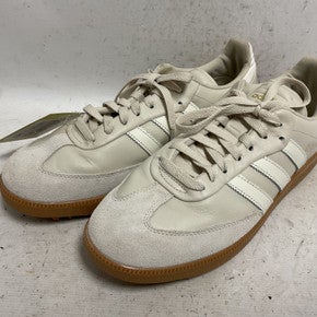 Used Adidas Samba JH6152 Mens Golf Shoes Beige Senior 11.5 11855-S000198988