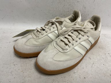 Used Adidas Samba JH6152 Mens Golf Shoes Beige Senior 11.5 11855-S000198988