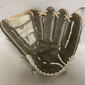 Used Easton Fundamental FMFP13 RH Throw Fastpitch Gloves Grey 13" 11855-S000198970