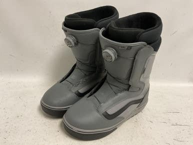 Used Vans AURA OG BOA Mens Snowboard Boots Grey Senior 13 11855-S000198966