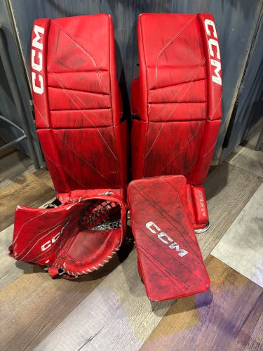 33+1.5 2023 CCM EFlex 6 Regular Goalie Full Set Pro Stock (Used)