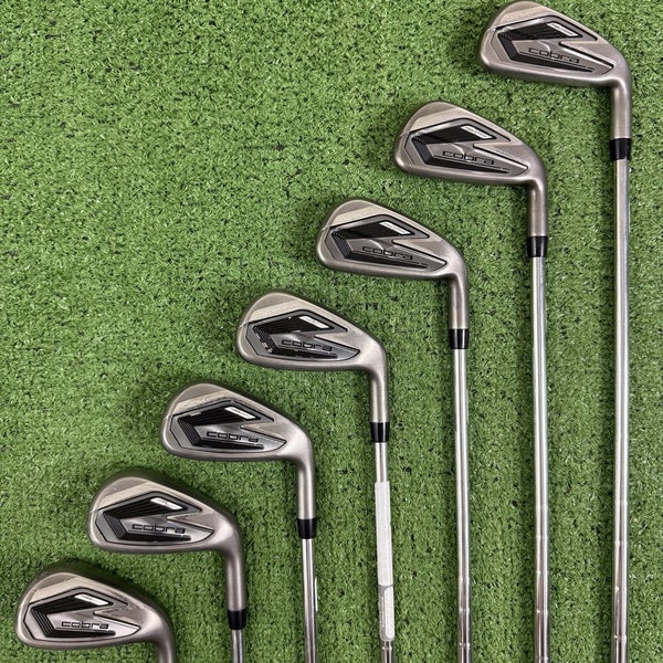 READ Cobra Darkspeed Iron Set 5-PW GW KBS Tour Lite Stiff Flex Right Handed