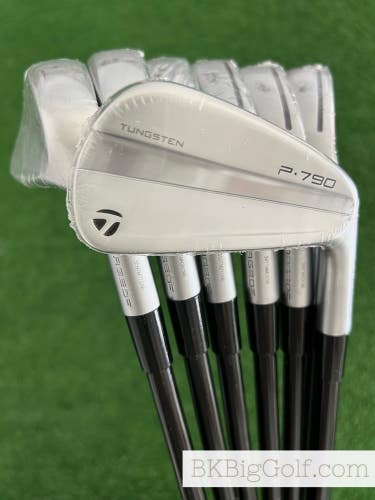 NEW Taylormade P790 23 Forged Iron Set 4-P / MMT 65 Regular Graphite