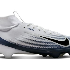 Nike Zoom Air Vapor Pro 1 HM8850-104 Men's 7 White Navy Football Cleats DDK743