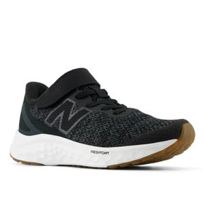 New Balance Fresh Foam Arishi V4 PAARIAB4 Kids 12.5C Black Bungee Lace DDK774