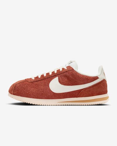 Nike Cortez SE HF3142-200 Men's US 9 Dark Russet Suede Lifestyle Shoes DDK711