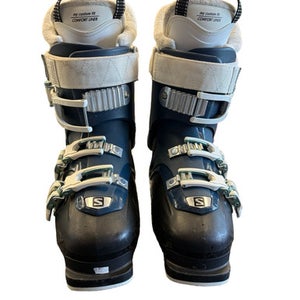Used Salomon Quest Access 70W Womens DH Ski Boot Black 250 MP - M07 - W08 10299-S000306734