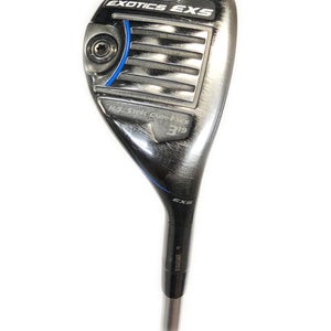 Tour Edge Exotics EXS 19* 3 Hybrid Mitsubishi Tensei Blue 80g Stiff Flex