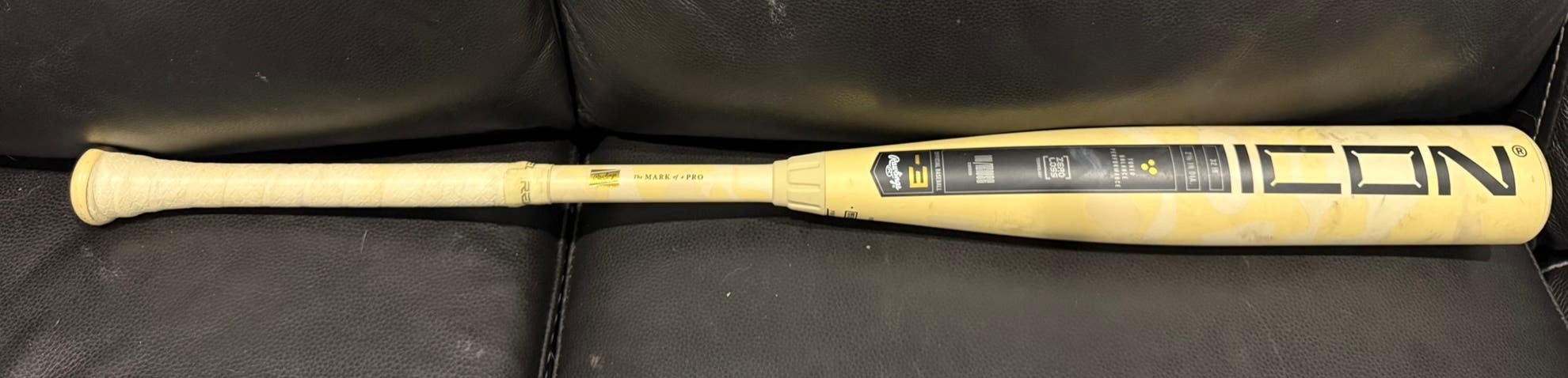 2025 Rawlings Icon BBCOR Certified Bat (-3) 29 oz 32" (Used)