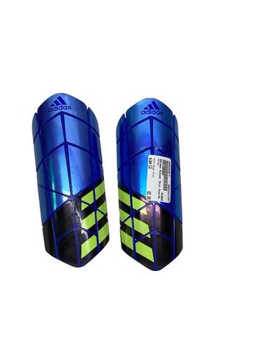 Used Adidas Soccer Shin Guards Adult Royal Blue LG 11347-S000263677