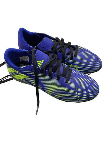 Used Adidas MESSI Soccer Cleats Royal Blue Junior 04 11347-S000263662