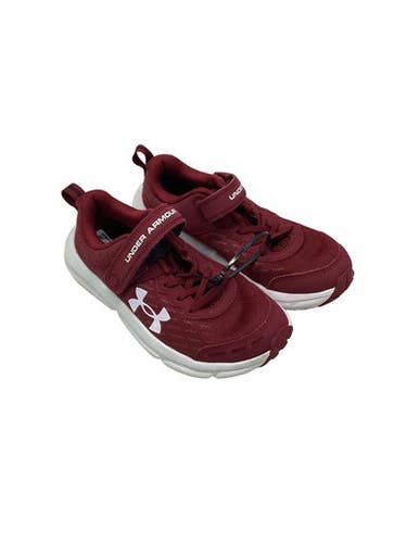 Used Under Armour Running/X-Train Shoes Y Maroon Junior 01 11347-S000263657