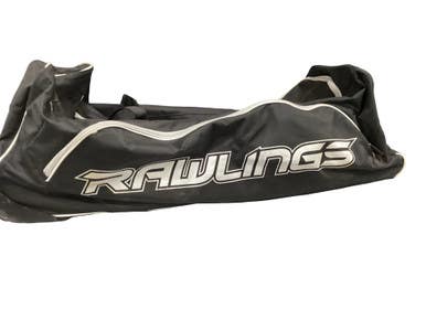 Used Rawlings WHEELED BAG BB/SB Team Wheeled Bag Black 11347-S000263640