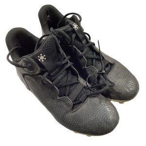 Used New Balance FREEZE LAX Cleats Boys Black Junior 05 11347-S000263637