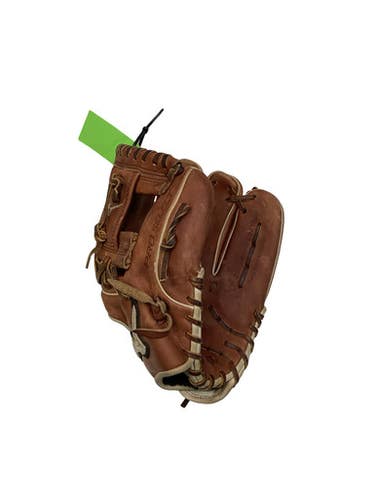 Used Mizuno PRO SELECT GPSF 1150 RH Throw Fastpitch Gloves Brown 11 1/2" 11347-S000263609