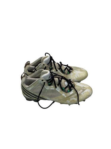 Used Adidas LAX Cleats Mens White Senior 11.5 11347-S000263572