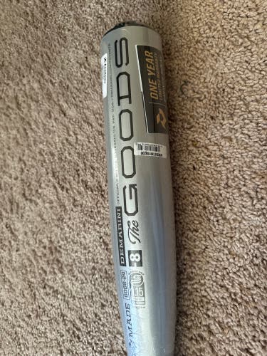 2024 DeMarini The Goods One Piece Alloy USSSA Certified Bat (-8) 22 oz 30" (New)