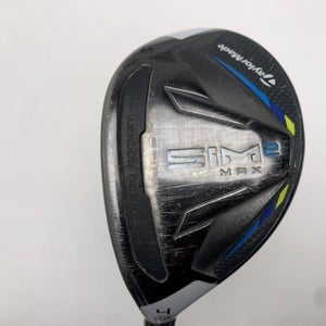 TaylorMade SIM2 MAX Rescue 4 Hybrid 22* Fujikura Ventus Blue 7S Stiff LH