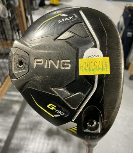 Ping G430 MAX 24 #9 Fairway Wood 41.5" ALTA CB 65 Regular Flex Graphite RH