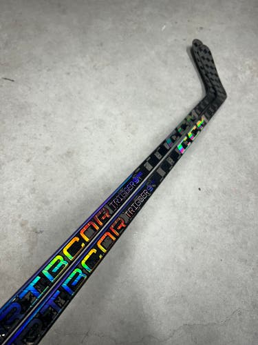 2 Pack 55 Flex P90TM Senior CCM RibCor Trigger 9 Pro Left Hand Hockey Stick Pro Stock (New)