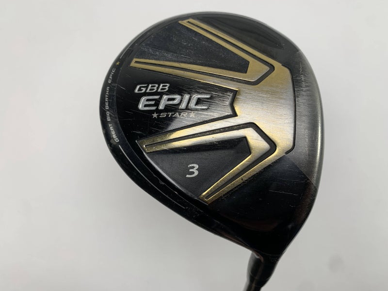 Callaway EPIC Star 3 Fairway Wood 15* Grand Bassara 49g Regular Graphite Mens RH