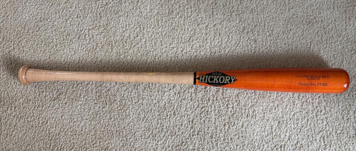 NEW Custom Mike Trout MT27 Steel Pressed Old Hickory Pro Maple BBCOR (-3) 28.5 oz. 31.5"