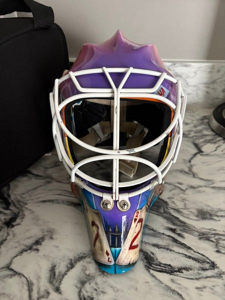 CCM Axis Pro Sr. Goalie Mask-airbrushed by Katrin Aero (Used)