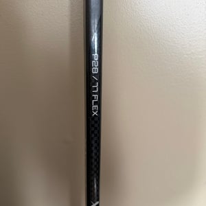 Intermediate Bauer Vapor X5 Pro Left Hand Hockey Stick P28 77 Flex Pro Stock (Used)