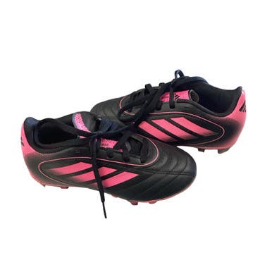 Used Adidas Soccer Cleats Black And Pink Youth 12.0 11760-S000087668