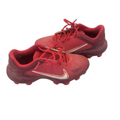 Used Nike TROUT BB/SB Cleats Red Junior 04 11760-S000087656