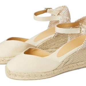 Castaner Chiarita 020985-203 Sandals Women's 7.5 Ivory Wedge Espadrille HAWK2510