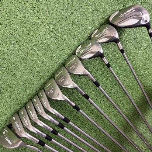 Cleveland Bloom Golf Set Driver Woods Hybrids Irons Putter Womens Ladies Flex