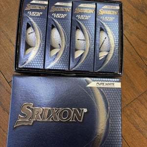 4 Dozen Srixon Q Star Tour White 3 Piece