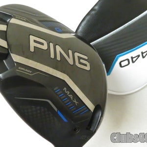 PING G440 Max Driver 10.5 Mitsubishi Tensei 1K Black 65 Stiff +Cover  MINT