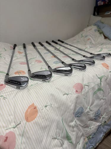 Men's 2024 Callaway Apex CB 24 Right Handed Iron Set Stiff Flex Steel Shaft (Used)