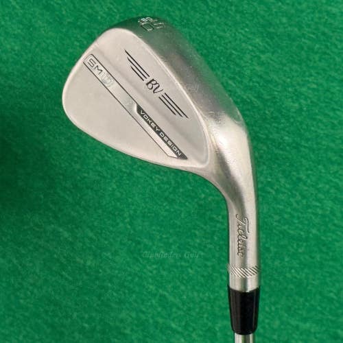 Titleist Vokey SM10 Chrome 50-8F 50 Gap Wedge  Vokey Design Steel Wedge Flex