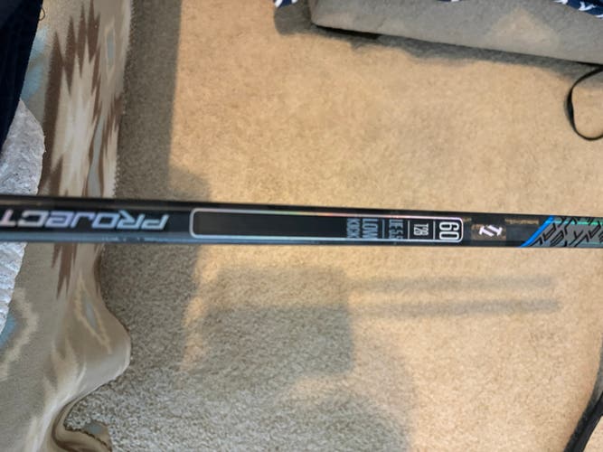 Intermediate True Project X Smoke Right Handed Hockey Stick T28 60 Flex (Used)